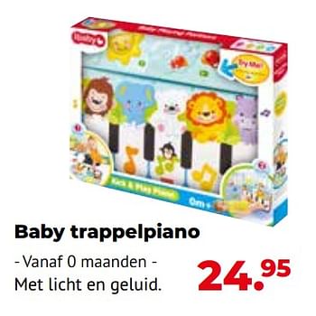 Aanbiedingen Baby trappelpiano - iBaby - Geldig van 10/10/2022 tot 06/12/2022 bij Multi Bazar