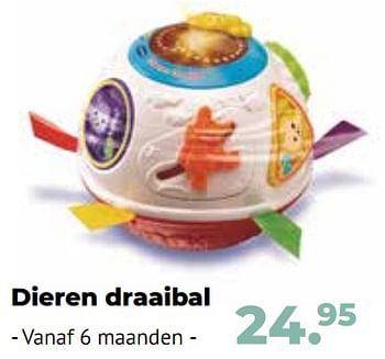 Aanbiedingen Dieren draaibal - Vtech - Geldig van 10/10/2022 tot 06/12/2022 bij Multi Bazar