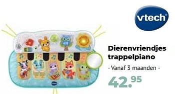 Aanbiedingen Dierenvriendjes trappelpiano - Vtech - Geldig van 10/10/2022 tot 06/12/2022 bij Multi Bazar