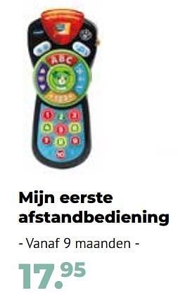 Aanbiedingen Mijn eerste afstandbediening - Vtech - Geldig van 10/10/2022 tot 06/12/2022 bij Multi Bazar