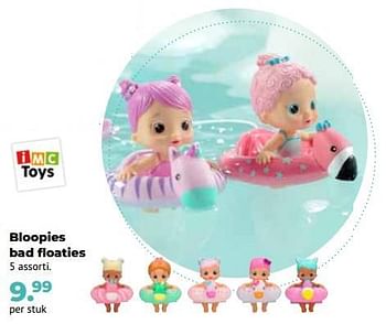 Aanbiedingen Bloopies bad floaties - IMC Toys - Geldig van 10/10/2022 tot 06/12/2022 bij Multi Bazar