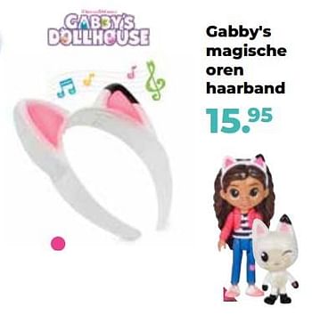 Aanbiedingen Gabby`s magische oren haarband - Spin Master - Geldig van 10/10/2022 tot 06/12/2022 bij Multi Bazar