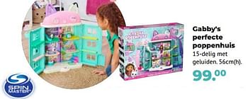 Aanbiedingen Gabby`s perfecte poppenhuis - Spin Master - Geldig van 10/10/2022 tot 06/12/2022 bij Multi Bazar