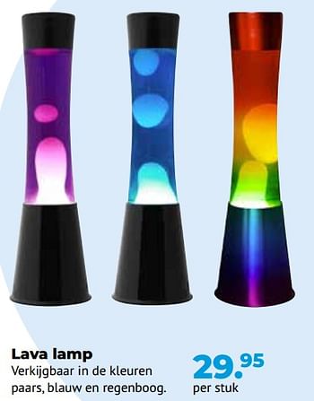 Aanbiedingen Lava lamp - Huismerk - Multi Bazar - Geldig van 10/10/2022 tot 06/12/2022 bij Multi Bazar