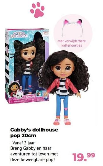 Aanbiedingen Gabby’s dollhouse pop - Spin Master - Geldig van 10/10/2022 tot 06/12/2022 bij Multi Bazar