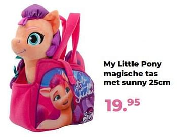 Aanbiedingen My little pony magische tas met sunny - My Little Pony - Geldig van 10/10/2022 tot 06/12/2022 bij Multi Bazar