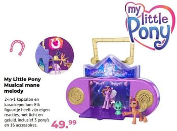 Aanbiedingen My little pony musical mane melody - My Little Pony - Geldig van 10/10/2022 tot 06/12/2022 bij Multi Bazar