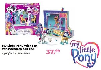 Aanbiedingen My little pony vrienden van hoefdorp aan zee - My Little Pony - Geldig van 10/10/2022 tot 06/12/2022 bij Multi Bazar