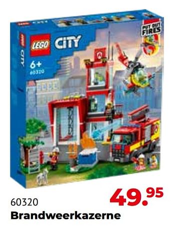 Aanbiedingen 60320 brandweerkazerne - Lego - Geldig van 10/10/2022 tot 06/12/2022 bij Multi Bazar