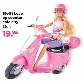 Aanbiedingen Steffi love op scooter chic city - Steffi Love - Geldig van 10/10/2022 tot 06/12/2022 bij Multi Bazar