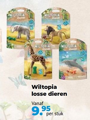 Aanbiedingen Wiltopia losse dieren - Playmobil - Geldig van 10/10/2022 tot 06/12/2022 bij Multi Bazar