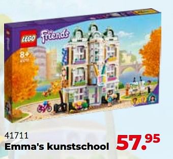 Aanbiedingen 41711 emma`s kunstschool - Lego - Geldig van 10/10/2022 tot 06/12/2022 bij Multi Bazar