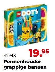 Aanbiedingen 41948 pennenhouder grappige banaan - Lego - Geldig van 10/10/2022 tot 06/12/2022 bij Multi Bazar