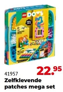 Aanbiedingen 41957 zelfklevende patches mega set - Lego - Geldig van 10/10/2022 tot 06/12/2022 bij Multi Bazar