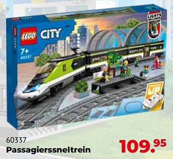 Aanbiedingen 60337 passagierssneltrein - Lego - Geldig van 10/10/2022 tot 06/12/2022 bij Multi Bazar