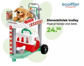 Aanbiedingen Dierenkliniek trolley - Ecoiffier - Geldig van 10/10/2022 tot 06/12/2022 bij Multi Bazar