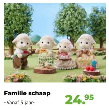 Aanbiedingen Familie schaap - Sylvanian Families - Geldig van 10/10/2022 tot 06/12/2022 bij Multi Bazar