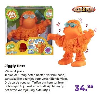 Aanbiedingen Jiggly pets - Gear2Play - Geldig van 10/10/2022 tot 06/12/2022 bij Multi Bazar