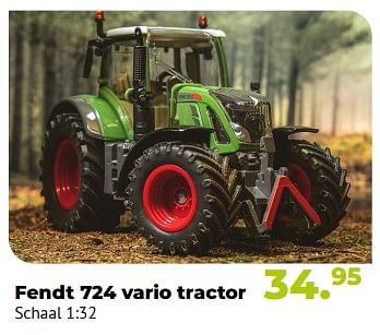 Aanbiedingen Fendt 724 vario tractor - SIKU - Geldig van 10/10/2022 tot 06/12/2022 bij Multi Bazar