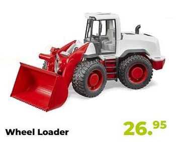 Aanbiedingen Wheel loader - Bruder - Geldig van 10/10/2022 tot 06/12/2022 bij Multi Bazar