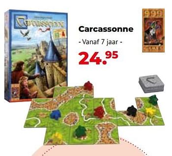 Aanbiedingen Carcassonne - 999games - Geldig van 10/10/2022 tot 06/12/2022 bij Multi Bazar