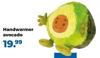 Aanbiedingen Handwarmer avocado - Noxxiez - Geldig van 10/10/2022 tot 06/12/2022 bij Multi Bazar