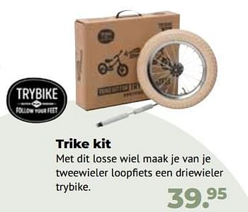 Aanbiedingen Trike kit - Trybike - Geldig van 10/10/2022 tot 06/12/2022 bij Multi Bazar