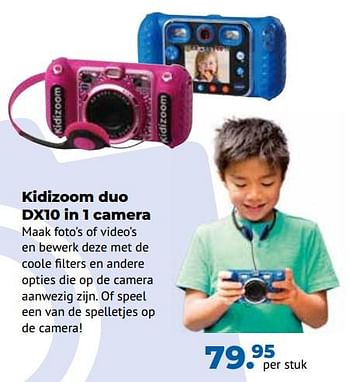 Aanbiedingen Vtech kidizoom duo dx10 in 1 camera - Vtech - Geldig van 10/10/2022 tot 06/12/2022 bij Multi Bazar