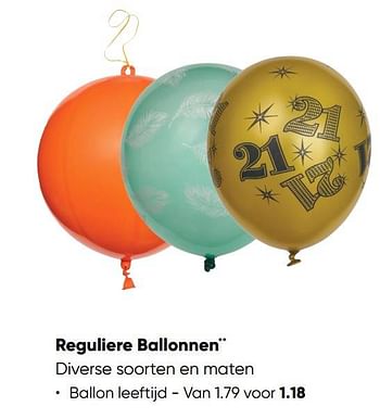 Aanbiedingen Ballon leeftijd - Huismerk - Big Bazar - Geldig van 10/10/2022 tot 23/10/2022 bij Big Bazar