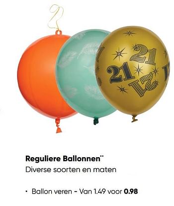 Aanbiedingen Ballon veren - Huismerk - Big Bazar - Geldig van 10/10/2022 tot 23/10/2022 bij Big Bazar