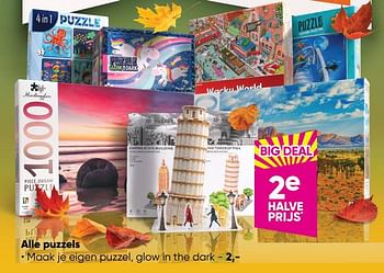 Aanbiedingen Maak je eigen puzzel - Huismerk - Big Bazar - Geldig van 10/10/2022 tot 23/10/2022 bij Big Bazar