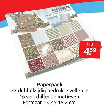 Aanbiedingen Paperpack - Huismerk - Boekenvoordeel - Geldig van 15/10/2022 tot 25/10/2022 bij Boekenvoordeel