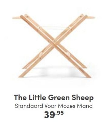 Aanbiedingen The little green sheep standaard voor mozes mand - Huismerk - Baby &amp; Tiener Megastore - Geldig van 16/10/2022 tot 22/10/2022 bij Baby & Tiener Megastore