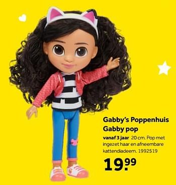 Aanbiedingen Gabby’s poppenhuis gabby pop - Spin Master - Geldig van 01/10/2022 tot 05/12/2022 bij Intertoys
