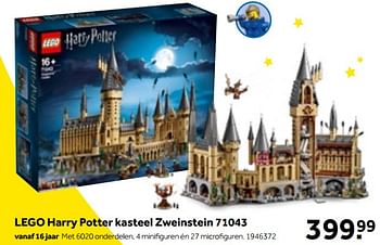 Aanbiedingen Lego harry potter kasteel zweinstein 71043 - Lego - Geldig van 01/10/2022 tot 05/12/2022 bij Intertoys