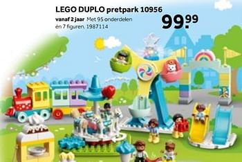 Aanbiedingen Lego duplo pretpark 10956 - Lego - Geldig van 01/10/2022 tot 05/12/2022 bij Intertoys