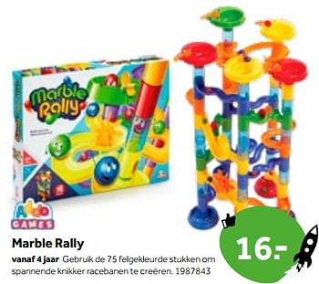 Aanbiedingen Marble rally - Addo - Geldig van 01/10/2022 tot 05/12/2022 bij Intertoys