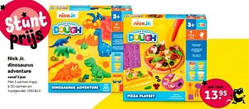 Aanbiedingen Nick jr. dinosaurus adventure - Nick Jr. - Geldig van 01/10/2022 tot 05/12/2022 bij Intertoys