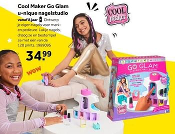 Aanbiedingen Cool maker go glam u-nique nagelstudio - Cool maker - Geldig van 01/10/2022 tot 05/12/2022 bij Intertoys