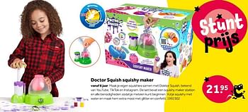 Aanbiedingen Doctor squish squishy maker - Huismerk - Intertoys - Geldig van 01/10/2022 tot 05/12/2022 bij Intertoys