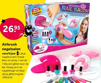 Aanbiedingen Airbrush nagelsalon - Small World Creative - Geldig van 01/10/2022 tot 05/12/2022 bij Intertoys