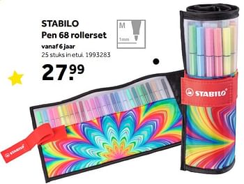 Aanbiedingen Stabilo pen 68 rollerset - Stabilo - Geldig van 01/10/2022 tot 05/12/2022 bij Intertoys