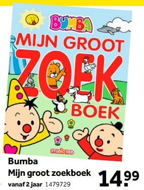 Aanbiedingen Bumba mijn groot zoekboek - Huismerk - Intertoys - Geldig van 01/10/2022 tot 05/12/2022 bij Intertoys