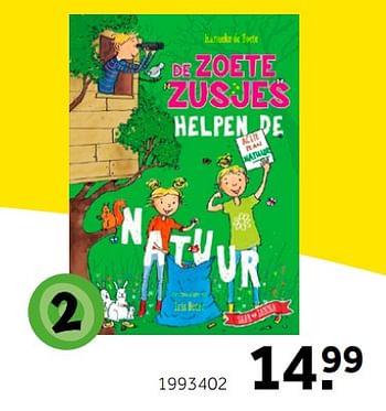 Aanbiedingen De zoete zusjes helpen de natuur - Huismerk - Intertoys - Geldig van 01/10/2022 tot 05/12/2022 bij Intertoys