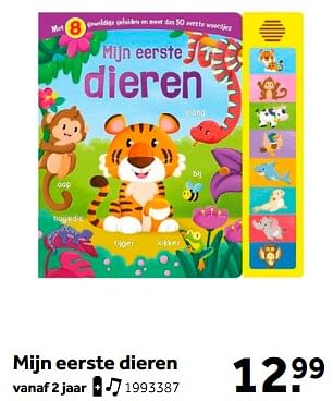 Aanbiedingen Mijn eerste dieren - Huismerk - Intertoys - Geldig van 01/10/2022 tot 05/12/2022 bij Intertoys