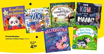 Aanbiedingen Prentenboeken knuffels en kusjes - Huismerk - Intertoys - Geldig van 01/10/2022 tot 05/12/2022 bij Intertoys