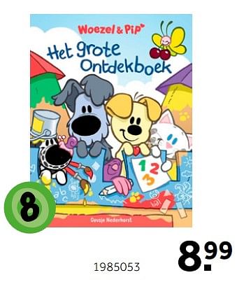 Aanbiedingen Woezel + pip het grote ontdekboek - Huismerk - Intertoys - Geldig van 01/10/2022 tot 05/12/2022 bij Intertoys