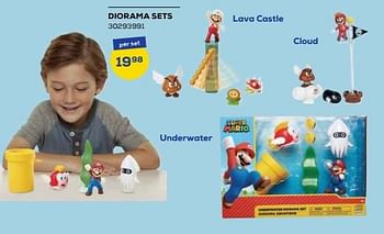 Aanbiedingen Diorama sets - Super Mario - Geldig van 21/10/2022 tot 07/12/2022 bij Supra Bazar