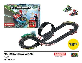 Aanbiedingen Mario kart racebaan - Carrera - Geldig van 21/10/2022 tot 07/12/2022 bij Supra Bazar