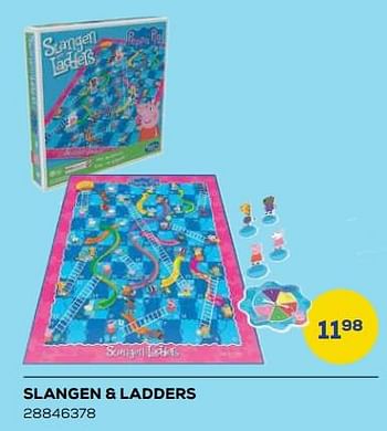 Aanbiedingen Slangen + ladders - Hasbro - Geldig van 21/10/2022 tot 07/12/2022 bij Supra Bazar